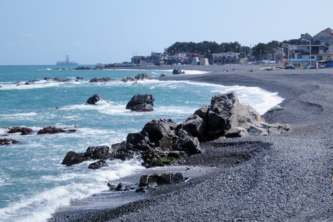 朱田卵石海岸