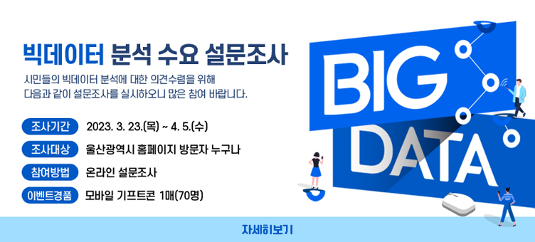 빅데이터 분석 수요 설문조사