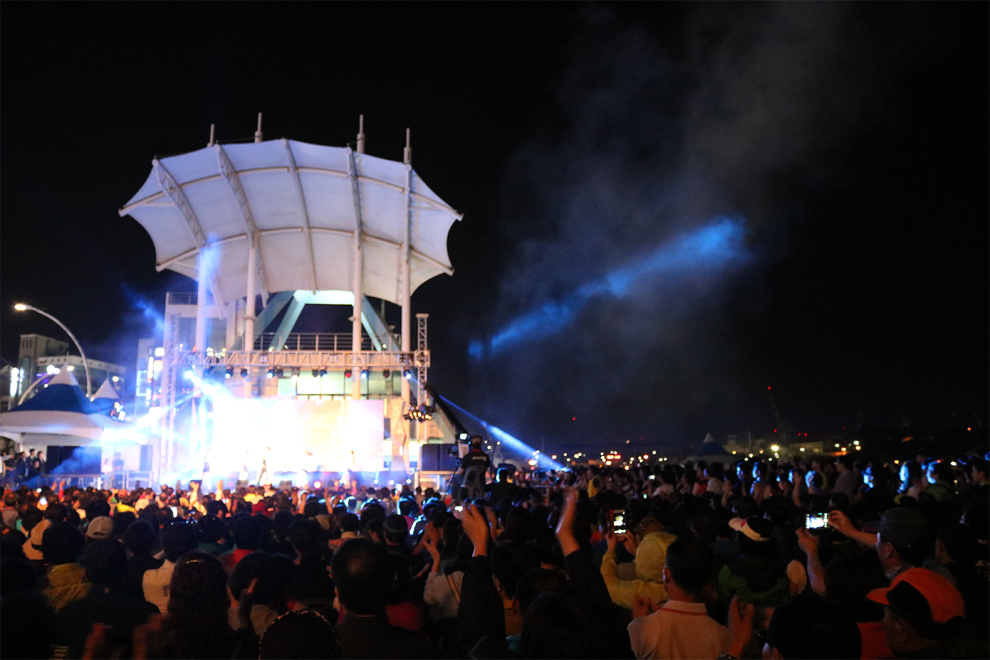 일산해수욕장에서의 콘서트