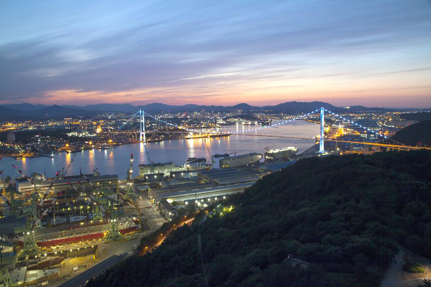 울산대교 전망대 야경4